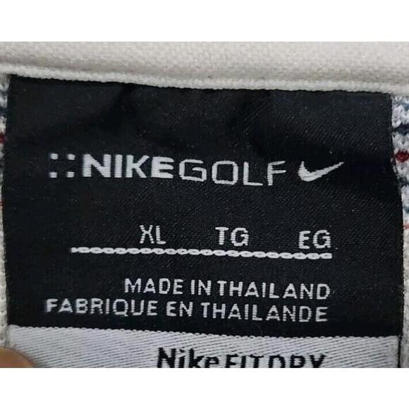 Nike Golf Dri-Fit Mens Polo Short Sleeves XL Multicolor Activewear - Picture 3 of 7